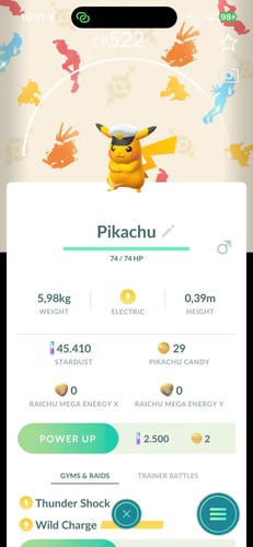 Pokémon shiny pikachu - pokémon,