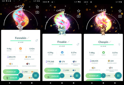 Shiny froakie chespin - ✨, froakie,