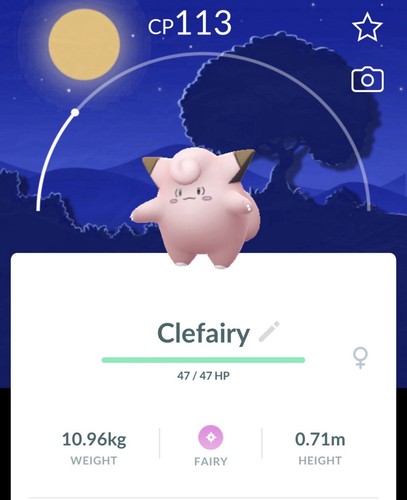 Clefairy dancing the - clefairy, in