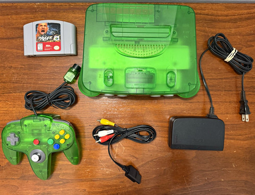 Pacchetto console n64 verde - n64,