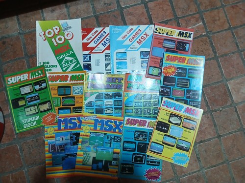 Riviste msx console videogame - msx,