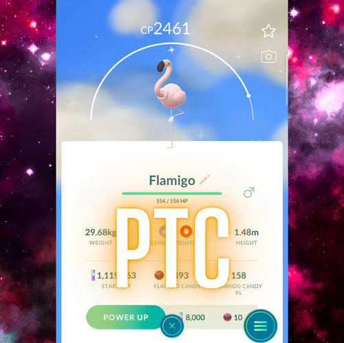 Pokémon shiny flamigo - shiny,