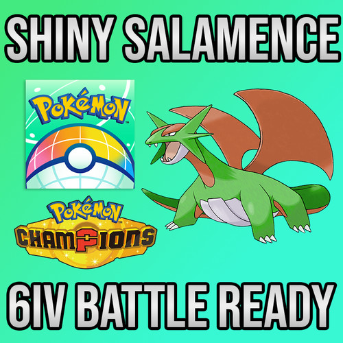 6iv shiny salamence - salamence, +