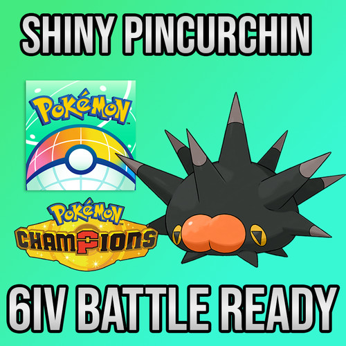 6iv shiny pincurchin - shiny, +