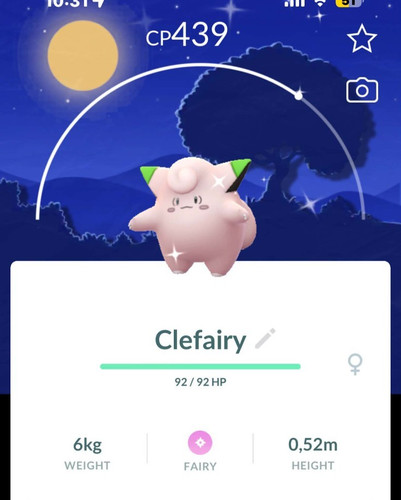 Pokémon shiny clefairy the - -,