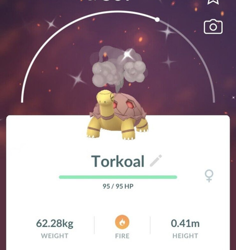 Torkoal lucido t c - torkoal,