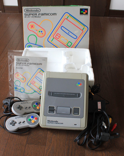 Console nintendo super famicom - console,
