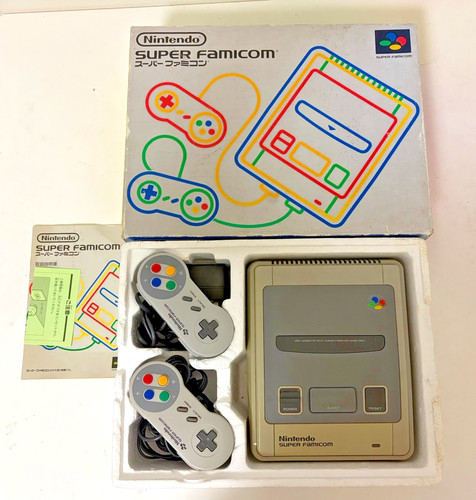 Console nintendo super famicom - nintendo,