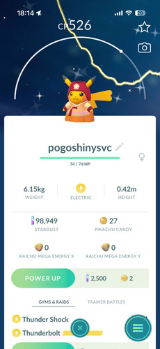 Pokemon trade costume - trade, go