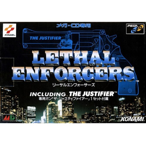 Lethal enforcers sega - lethal, mega-cd