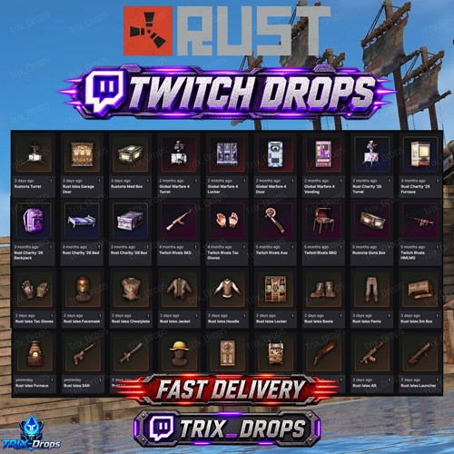 Gocce twitch rust round - gocce,