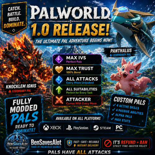 Palworld pals lv255 - palworld,