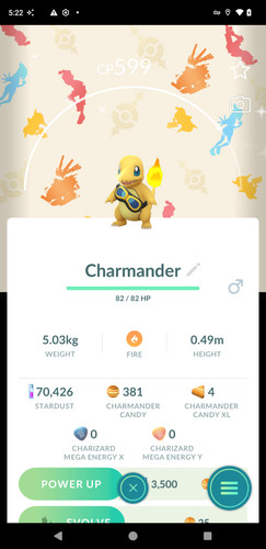 Charmander lucido - ✨,