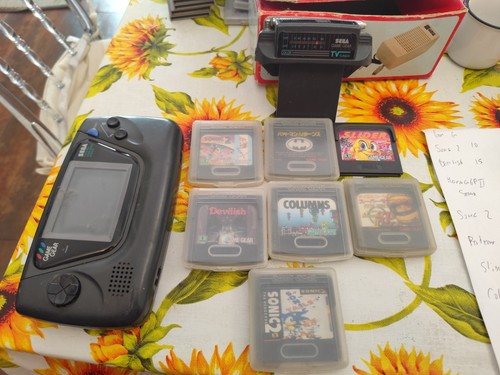 Retroconsole sega game - game, gear