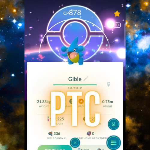 Pokémon shiny gible special - pokémon,