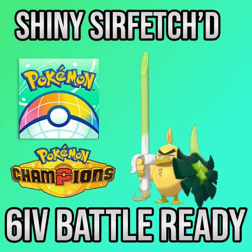 6iv shiny sirfetch - ✨6iv, +