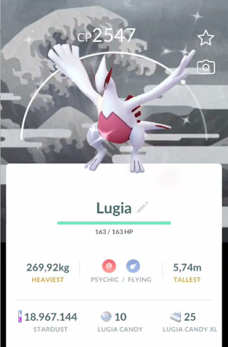 Sfondo lugia argento - sfondo,