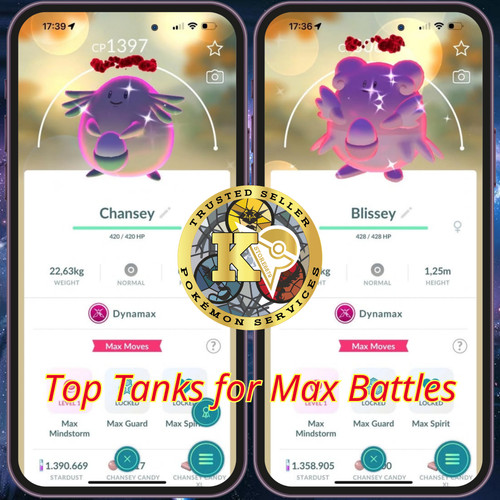 Shiny dynamax chansey - shiny,